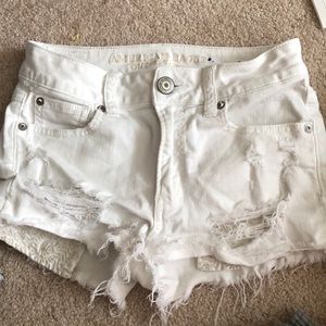 american eagle jean shorts